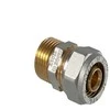 Tdm Brass Tdm_Brass Užveržiamas antgalis 1030, ½” x 16 mm, išorinis sriegis