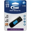 Mėlyna Team Group C145 16 GB, USB-Stick - juodas/mėlynas, USB-A 3.2 Gen 1