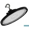 Tec Mar 195W LED UFO šviestuvas HIGH BAY V, juodas, 5700K, 90°