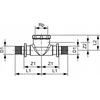 Tece GW 20 mm x 1/2 colio x 20 mm (769520)