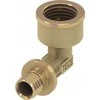 Tece Pereinamasis kelio 90 ° 16mm x 1 / 2 "žalvaris (708016)