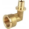 Tece Pereinamasis kelio 90 ° 20mm x 3 / 4 "žalvaris (708002)