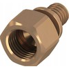 Tece Pereinamasis mufa 16mm x 1 / 2 "žalvaris (705002)