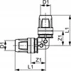 Tece PPJS kelio 16 x 16mm (8710716)