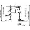 Tece Drainline montavimo kojelės dušo latakui 92-139mm