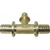 Tece Sumažintas triratis 25x20x25mm žalvario - 710515