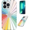 Dėklas Tech 21 T21-9352 „Tech21 EvoArt“, skirtas „iPhone 13 Pro“ – vaivorykštės saulės spindulys