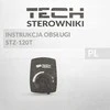 Tech Pavara su 3 taškų signalu 230V AC, sukimosi laikas 120s, su 1,5m juodu kabeliu