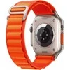 Išmaniojo laikrodžio Apple 4/5/6/7/8/ULTRA/SE dirželis, Oranžinės spalvos, 42/44/45/49mm