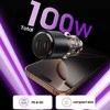 „Tech Protect CC03“ 2 prievadų PD100W automobilinis įkroviklis - juodas