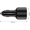 „Tech Protect CC04“ 3 prievadų PD175W automobilinis įkroviklis - juodas