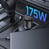 „Tech Protect CC04“ 3 prievadų PD175W automobilinis įkroviklis - juodas