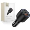 „Tech Protect CC04“ 3 prievadų PD175W automobilinis įkroviklis - juodas