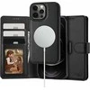 Tech-Protect Wallet MagSafe Apple iPhone 12 / 12 Pro – dėklas telefonui juodos spalvos