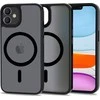 Tech-Protect MagMat MagSafe Apple iPhone 11 – matte dėklas telefonui juodos spalvos