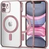 Tech-Protect MagShine Line MagSafe Apple iPhone 11 – dėklas telefonui rožinės spalvos