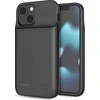 Tech-Protect PowerCase Apple iPhone 12 mini / 13 mini su 4700mAh power bank – dėklas telefonui juodos spalvos