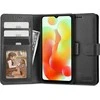 Tech-Protect Wallet Xiaomi Redmi 12C – dėklas telefonui juodos spalvos