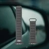Audi Logo sintetinės odos magnetinis žiedinis dirželis Apple Watch 44/45/46/49 mm - Juodas
