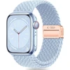 Apyrankė Apple Watch 3 / 4 / 5 / 6 / 7 / 8 / 9 / SE (38 / 40 / 41 mm) Tech-Protect Nylonmag Baby mėlynas