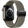 Apyrankė Apple Watch 4 / 5 / 6 / 7 / 8 / 9 / SE / Ultra 1 / 2 (42 / 44 / 45 / 49 mm) Tech-Protect Nylonmag Olive pilkos spalvos