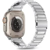 Apyrankė Apple Watch 6 / 7 / 8 / 9 / 10 / SE / Ultra 1 / 2 (44 / 45 / 46 / 49 mm) Tech-Protect Stainless Classic sidabrinis
