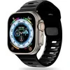 Apyrankė Apple Watch 4 / 5 / 6 / 7 / 8 / SE / Ultra (42 / 44 / 45 / 49 mm) Tech-Protect Iconband Line juodos spalvos