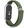 Tech-Protect Nylon Pro apyrankė skirta Xiaomi Smart Band 8 / 9 / 10 / NFC – žalios spalvos
