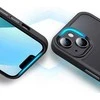 Tech-Protect MagMat MagSafe Apple iPhone 12 Pro Max – matte dėklas telefonui juodos spalvos