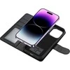 Tech-Protect Wallet MagSafe Apple iPhone 12 / 12 Pro – dėklas telefonui juodos spalvos