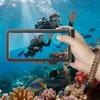 Tech-Protect IPX8 Pro Atsparus vandeniui Phone Case - Gray and Juodas