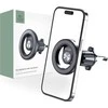 Tech-Protect N53 automobilinis telefono laikiklis su MagSafe oro grotelėms – juodos spalvos