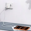 Tech-Protect NC140W-GAN 4-Port laidinis įkroviklis PD 140W / QC3.0 baltos spalvos