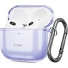 Dėklas Tech-Protect FlexAir Apple AirPods 4 – violetinės spalvos