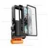 Tech-Protect IPX8 Pro Atsparus vandeniui Phone Case - Oranžinis and Juodas