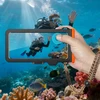 Tech-Protect IPX8 Pro Atsparus vandeniui Phone Case - Oranžinis and Juodas