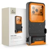 Tech-Protect IPX8 Pro Atsparus vandeniui Phone Case - Oranžinis and Juodas