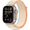 Tech-Protect nylon Apple Watch 6 / 7 / 8 / 9 / 10 / SE / Ultra 1 / 2 (44 / 45 / 46 / 49 mm) kreminės spalvos
