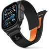 Tech-Protect Elite Elite Apple Watch 8 / 9 / 10 / 11 / SE / Ultra (44 / 45 / 46 / 49 mm) JUODA/ORANŽINĖ