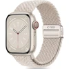 Apyrankė Apple Watch 3 / 4 / 5 / 6 / 7 / 8 / 9 / SE (38 / 40 / 41 mm) Tech-Protect Nylonmag Natural TItanium kreminis
