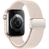 Apyrankė Apple Watch 3 / 4 / 5 / 6 / 7 / 8 / 9 / SE (38 / 40 / 41 mm) Tech-Protect Nylonmag Natural TItanium kreminis