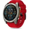 TECH-PROTECT SILICONE LINE GARMIN FENIX 5X / 5X PLUS / 6X / 6X PRO / 7X / 8 (51 mm) Raudonas