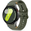 Apyrankė Samsung Galaxy Watch 4 / 5 / 5 PRO / 6 / 7 / FE Tech-Protect silikoninė Sport Army žalias