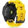Išmaniojo laikrodžio Garmin Fenix 5/6/6Pro/7 dirželis, Geltonos spalvos