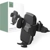 Tech-Protect V3 automobilinis telefono laikiklis su CD drive – juodos spalvos