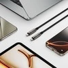 Tech-Protect UB10T Ultraboost USB-C PD240W/QC4.0 kabelis 100cm - Juodas
