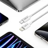 Tech-Protect UltraBoost USB-C / Lightning PD27W/3A laidas 200 cm - pilka