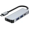 Šakotuvas Stotis / replikatorius Tech-Protect USB-C (THP810GRY)