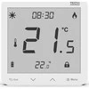 Tech ST-297V3 dviejų pakopų, įleidžiamas kambario valdiklis (3 mm stiklas), baltas