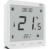 Tech ST-297V3 dviejų pakopų, įleidžiamas kambario valdiklis (3 mm stiklas), baltas